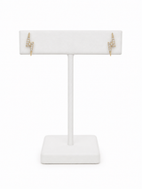 S.Row Designs Diamond Lightning Bolt Earrings
