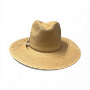 Un Pueblo Straw Hat - Birds/Crystal/Feather