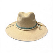 Un Pueblo Straw Hat - Love/Heart/Rope