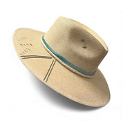 Un Pueblo Straw Hat - Love/Heart/Rope
