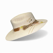 Un Pueblo Straw Hat - Love/Tie Dye/Twine