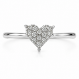 Diamond Heart Ring