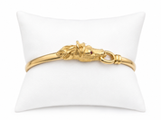 Vintage 18KT Gold Horse Head Bracelet