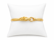Vintage 18KT Gold Horse Head Bracelet