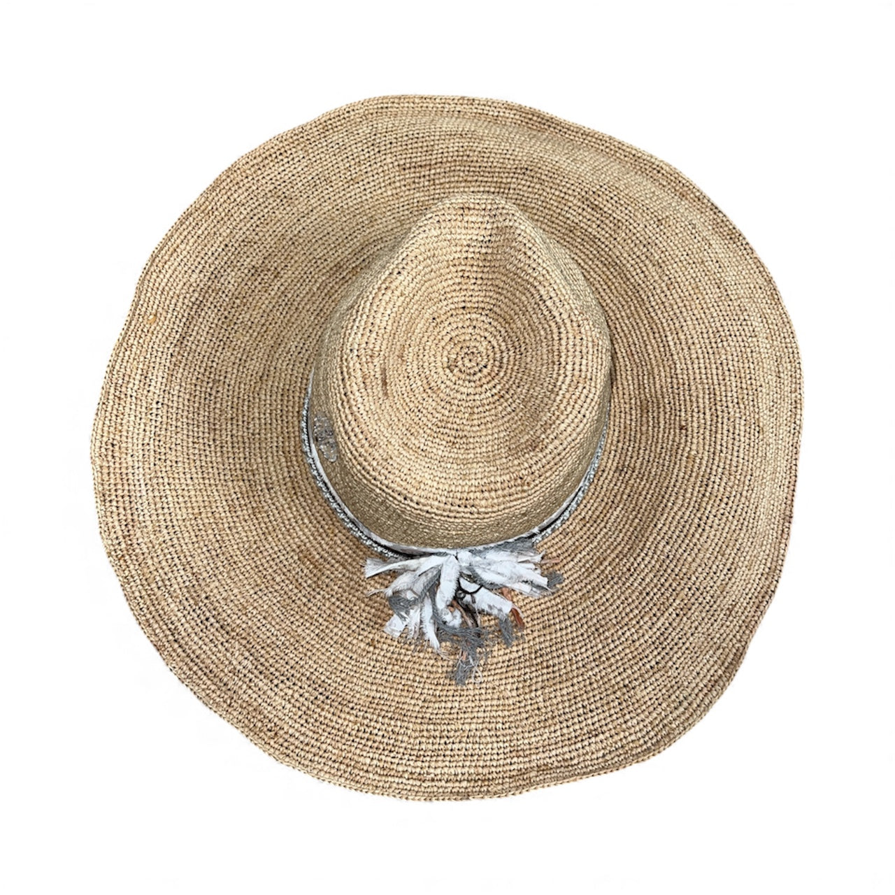 Fab Finds By Sarah Ultrawide Fedora - Brown/Pearls