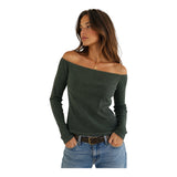 Enza Costa A Coste Off-Shoulder L/S
