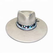 Fab Finds By Sarah Rancher Hat in Denim Blues