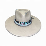 Fab Finds By Sarah Rancher Hat in Denim Blues