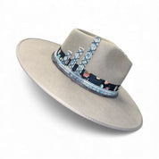 Fab Finds By Sarah Rancher Hat in Denim Blues