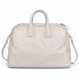Embossed 7 Star on Leather Handbag