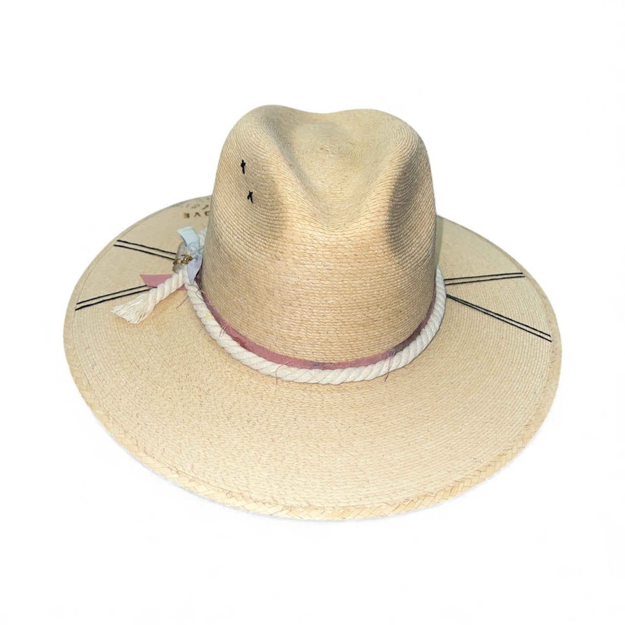 Un Pueblo Straw Hat - Lavender Haze