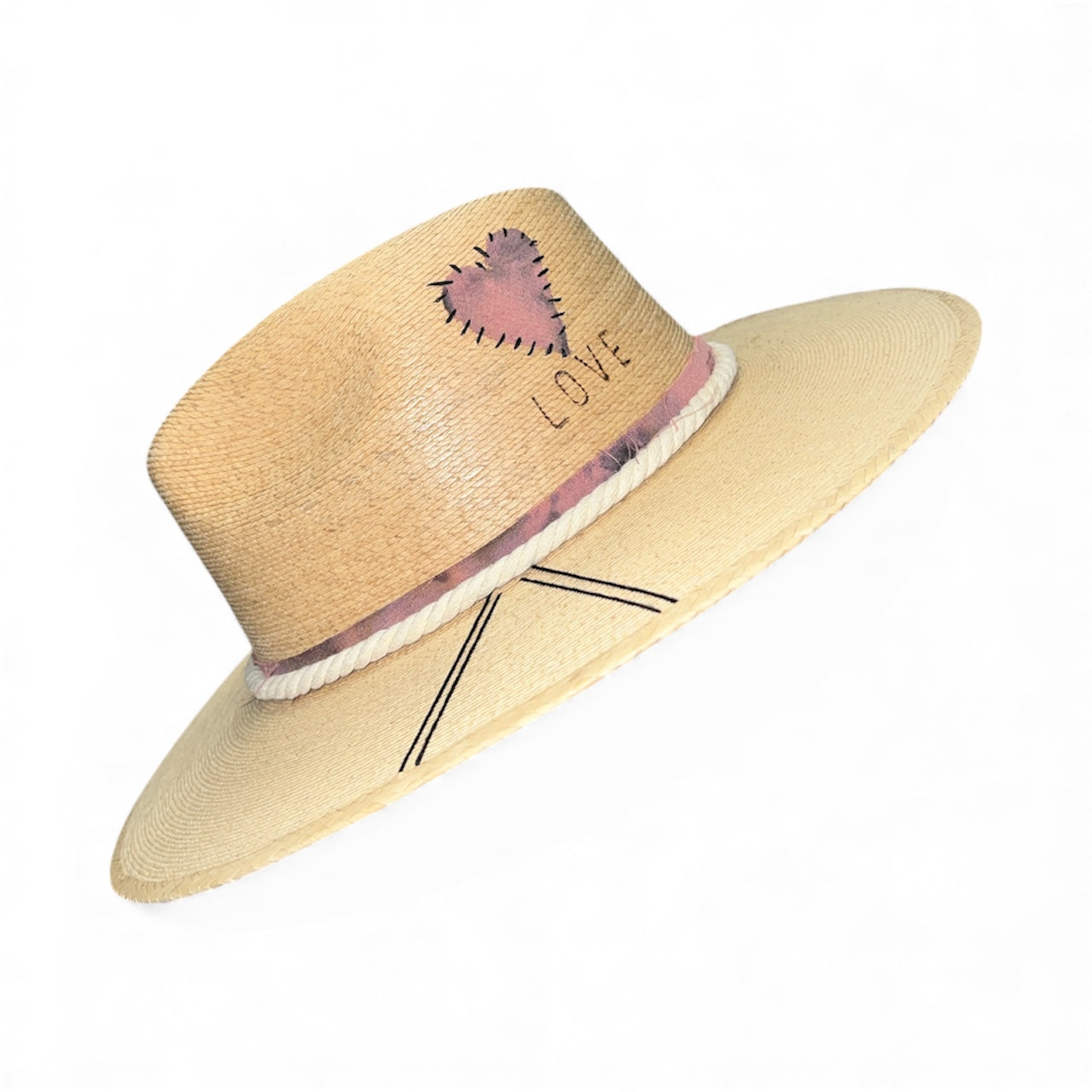 Un Pueblo Straw Hat - Lavender Haze