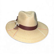 Un Pueblo Straw Hat -  Amber Bead/Rope
