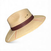 Un Pueblo Straw Hat -  Amber Bead/Rope