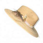 Un Pueblo Straw Hat -  Love/Pearl