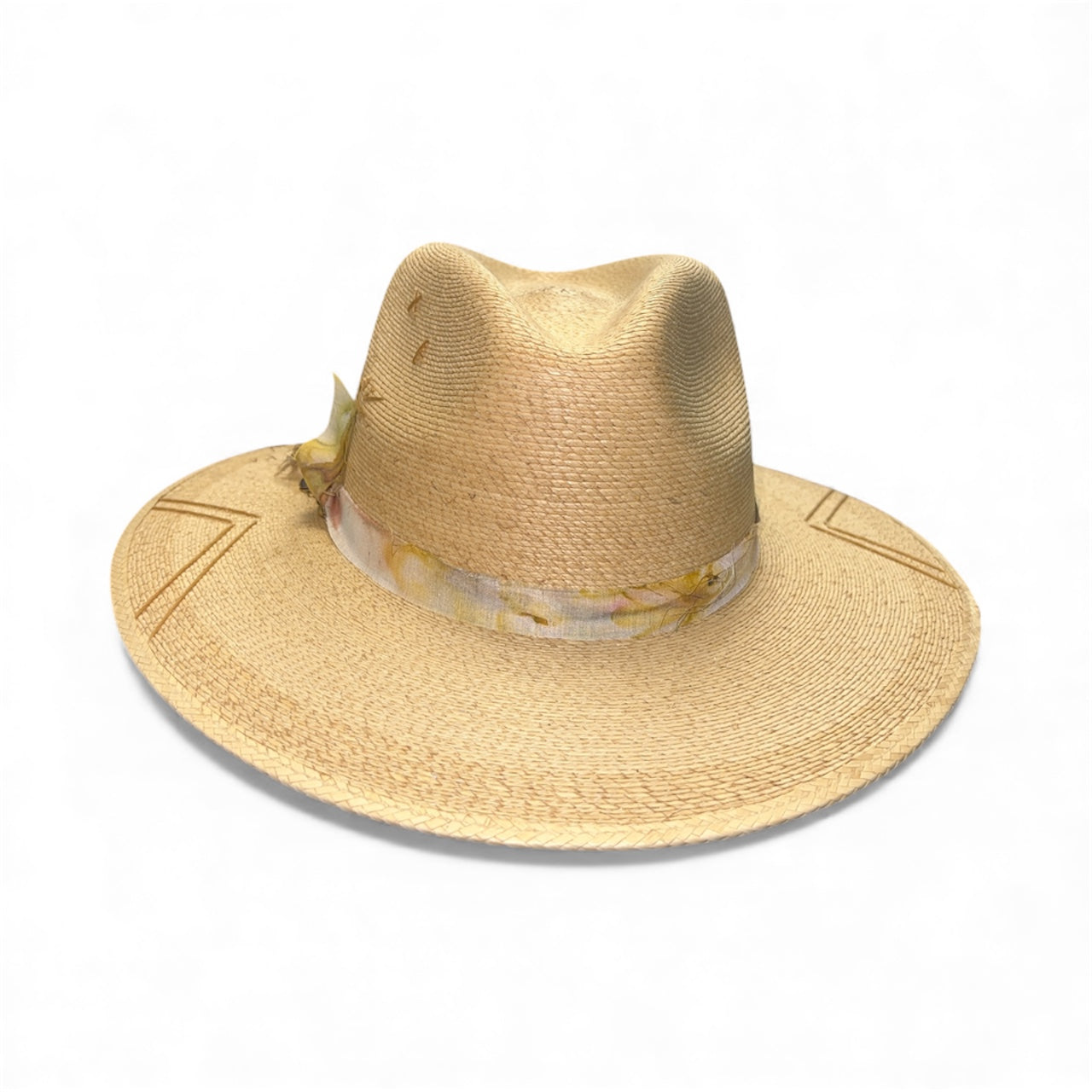 Un Pueblo Straw Hat -  Love/Pearl