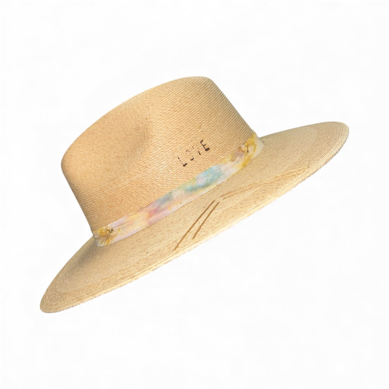 Un Pueblo Straw Hat -  Love/Pearl