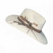 Un Pueblo Straw Hat - Suede/Burlap