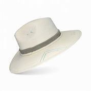 Un Pueblo Straw Hat - Rope/Suede/Turq