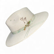 Un Pueblo Straw Hat - Watercolor/Crystal