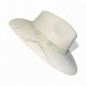Un Pueblo Straw Hat - Watercolor/Crystal