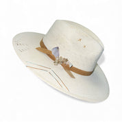 Un Pueblo Straw Hat - Crystal Love Tan