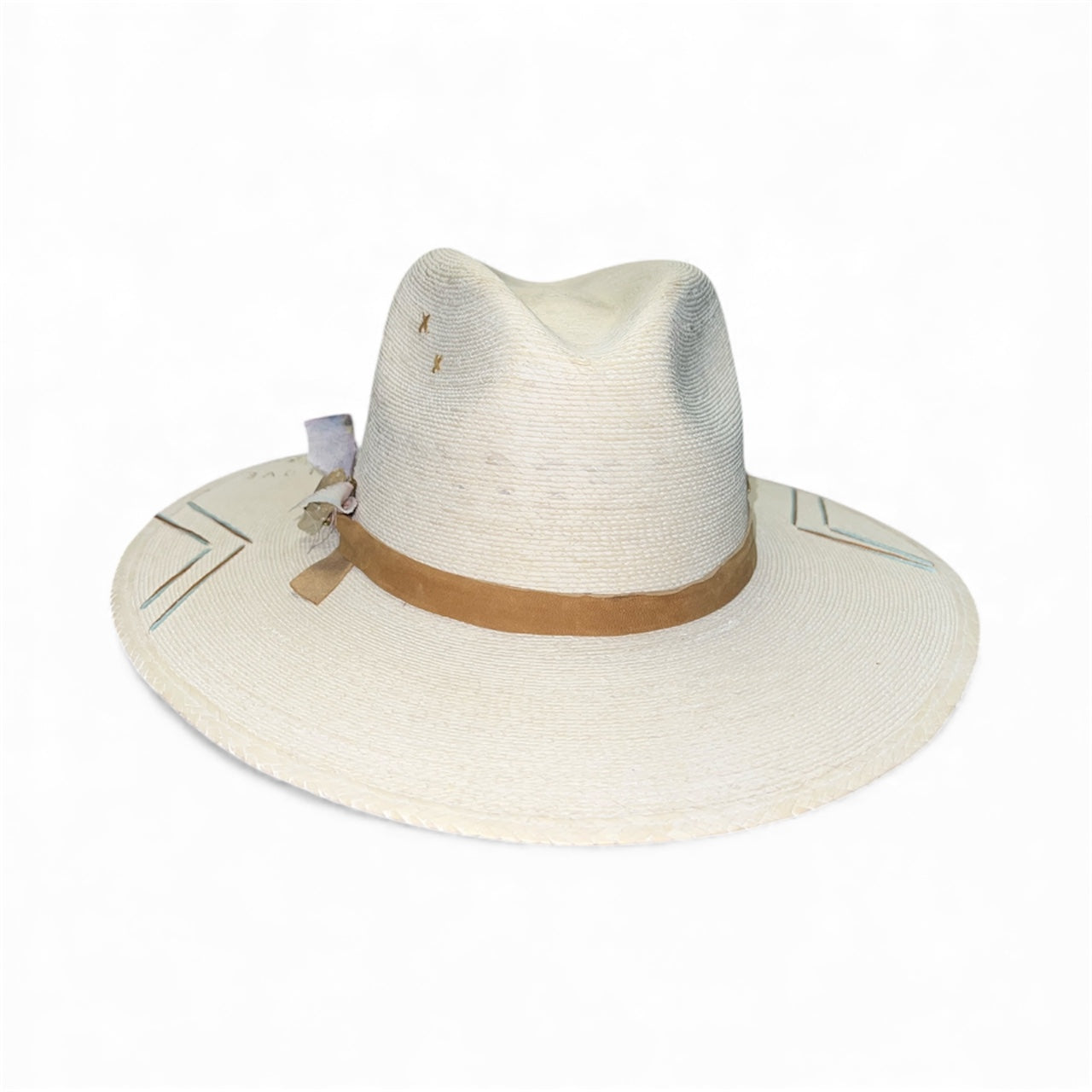 Un Pueblo Straw Hat - Crystal Love Tan