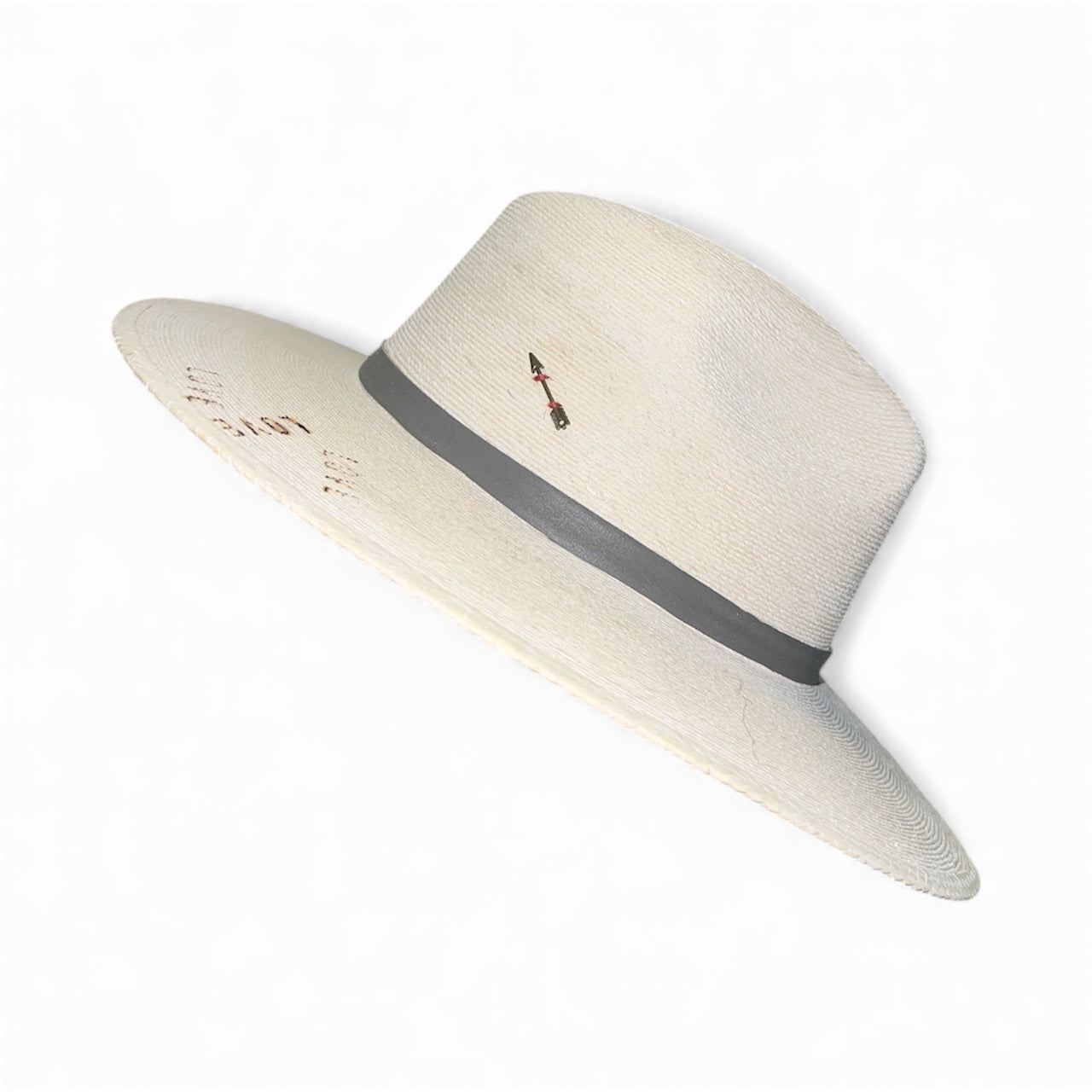 Un Pueblo Straw Hat - Crystal Love Grey