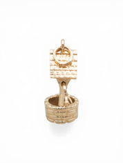 Vintage 14KT Gold Wishing Well Charm