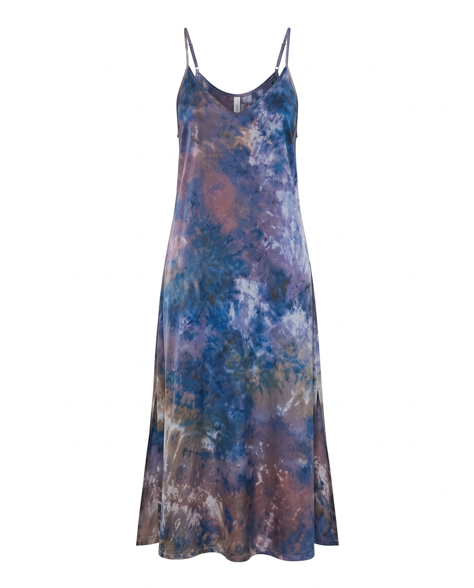 LOVE TANJANE Fanny Silk Slip Dress