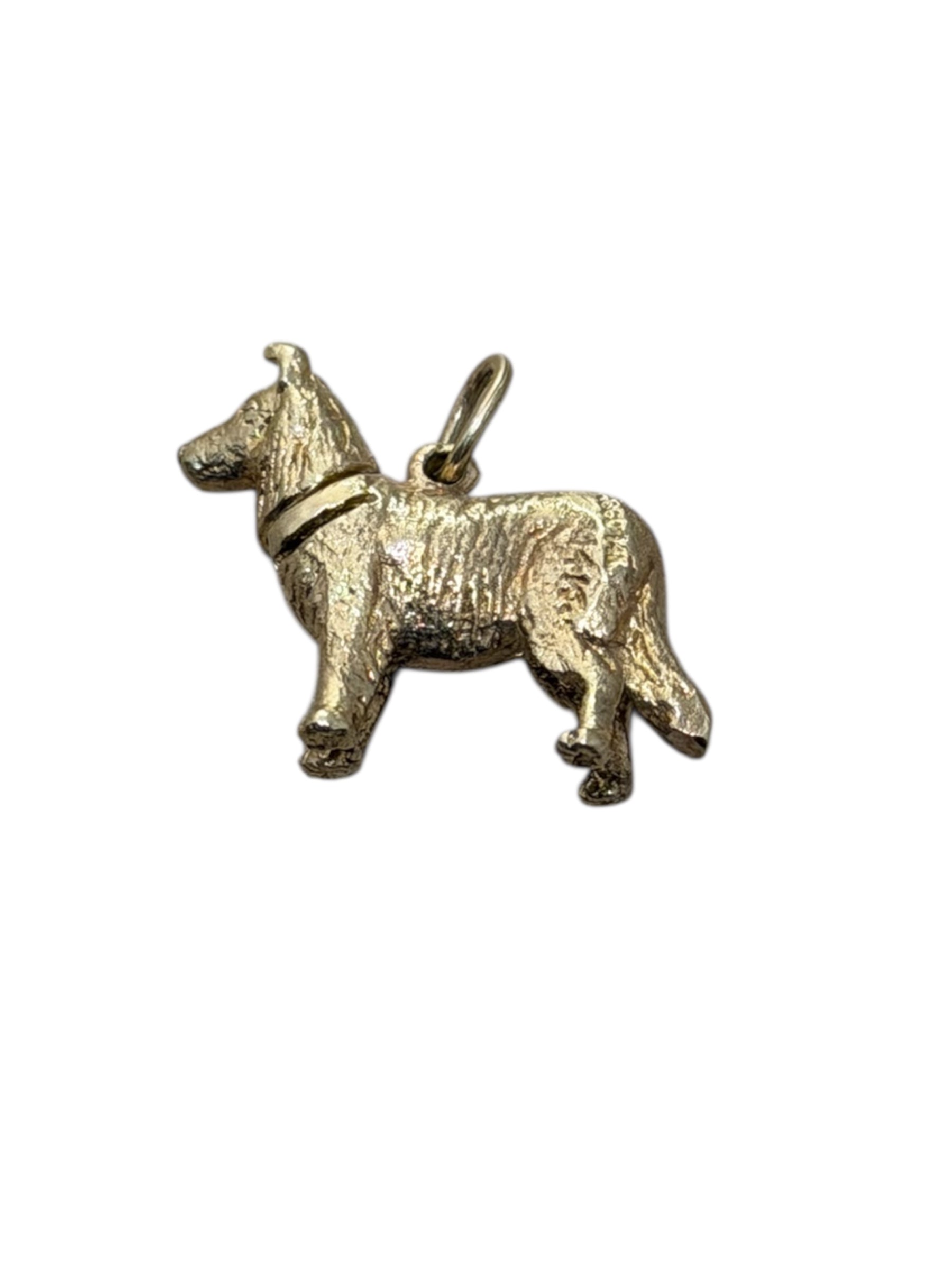 Vintage 14KT Dog Charm