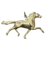 Vintage 14KT Horse Pin/ Brooch Charm