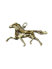 Vintage 14KT Horse Pin/ Brooch Charm
