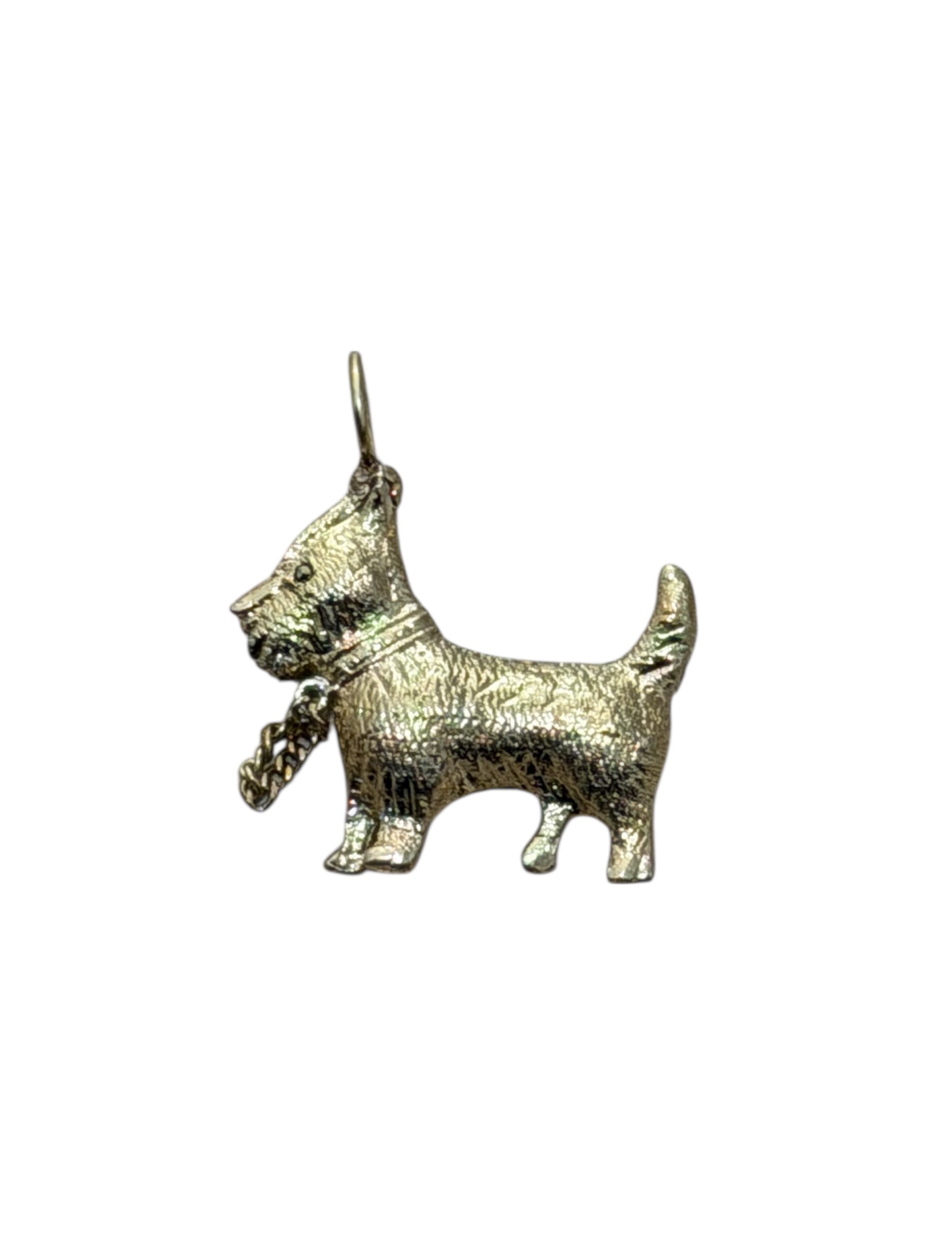 Vintage 14KT Gold Scottie Dog Pin/Brooch Charm