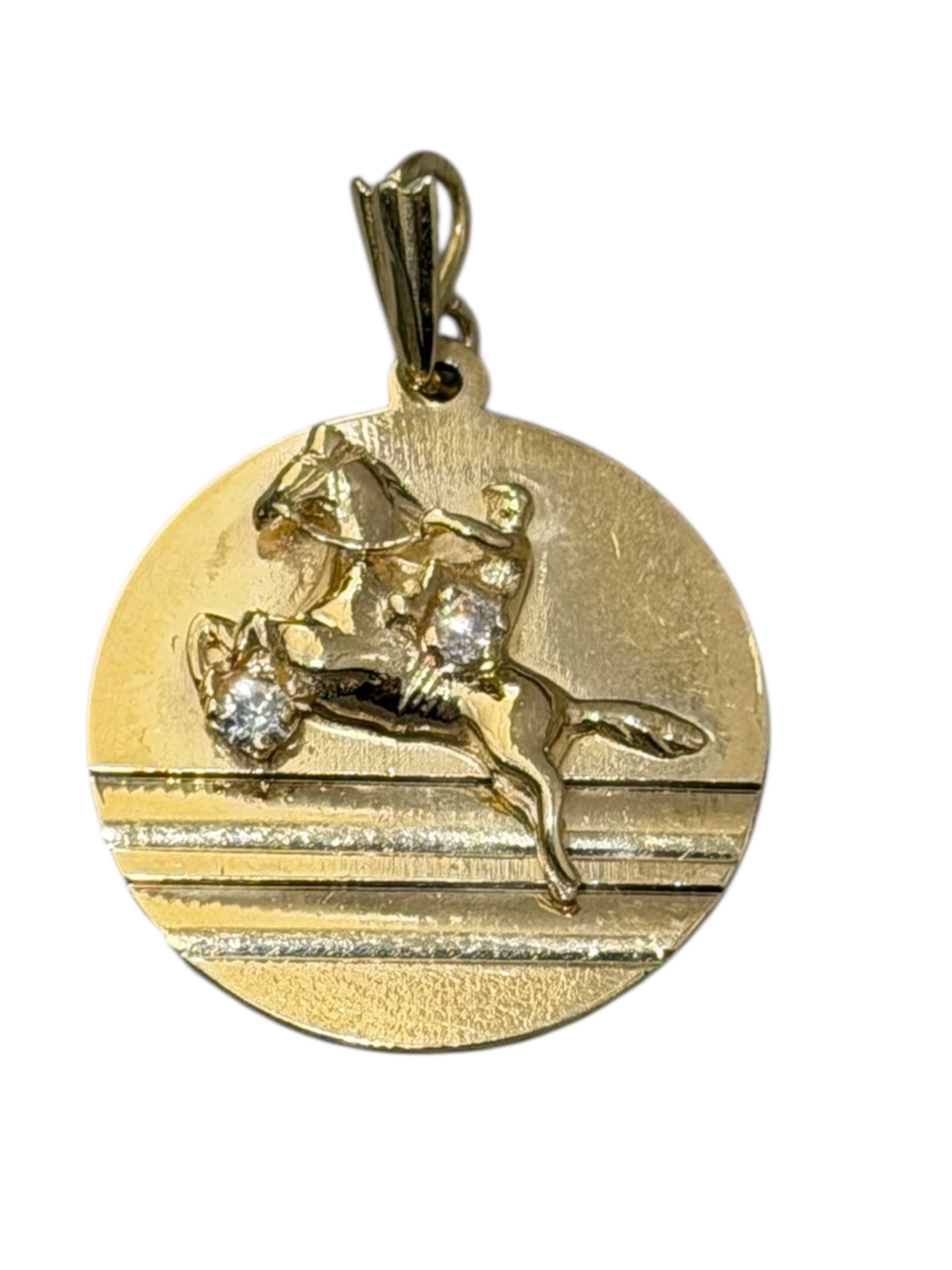 Vintage 14KT Gold Jumper Charm