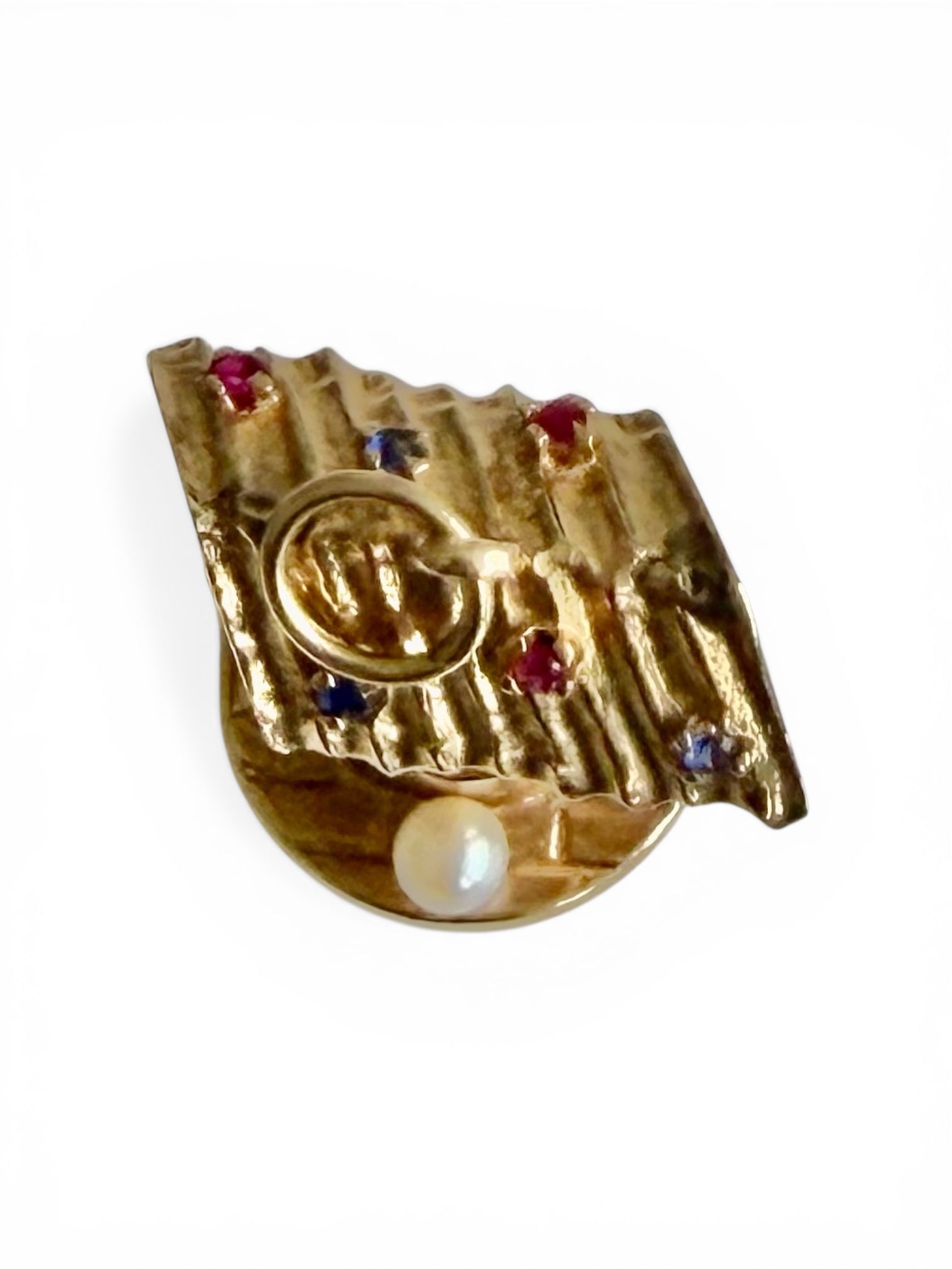 Vintage 14KT Gold Articulating Wishing Well Charm