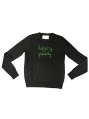 Lingua Franca Defying Gravity Cashmere Sweater