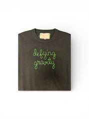 Lingua Franca Defying Gravity Cashmere Sweater