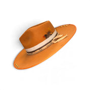 Fab Finds By Sarah Rancher Hat in Desert Feather