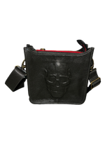 Leather Skull Crossbody