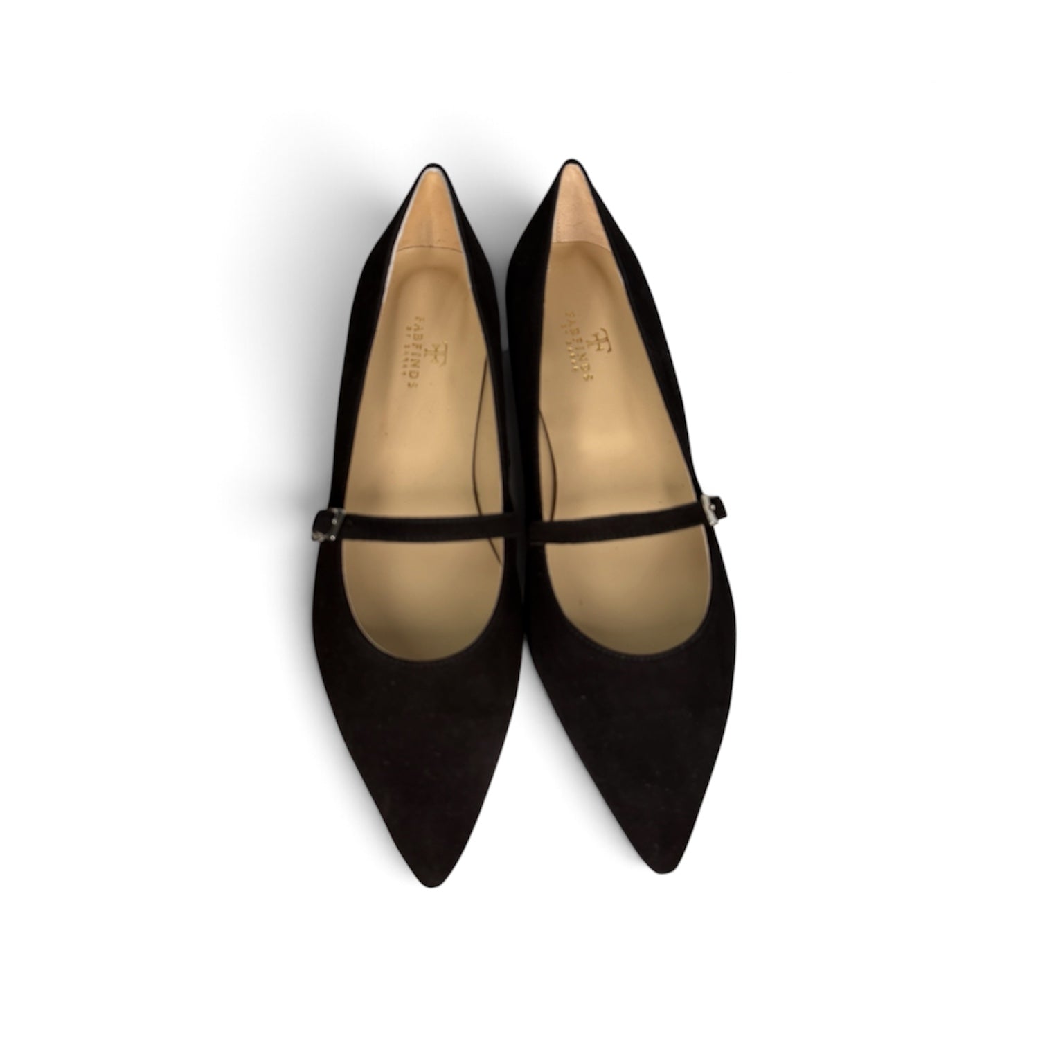 Fab Finds By Sarah Italian Suede Mary Jane Flats