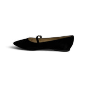 Fab Finds By Sarah Italian Suede Mary Jane Flats