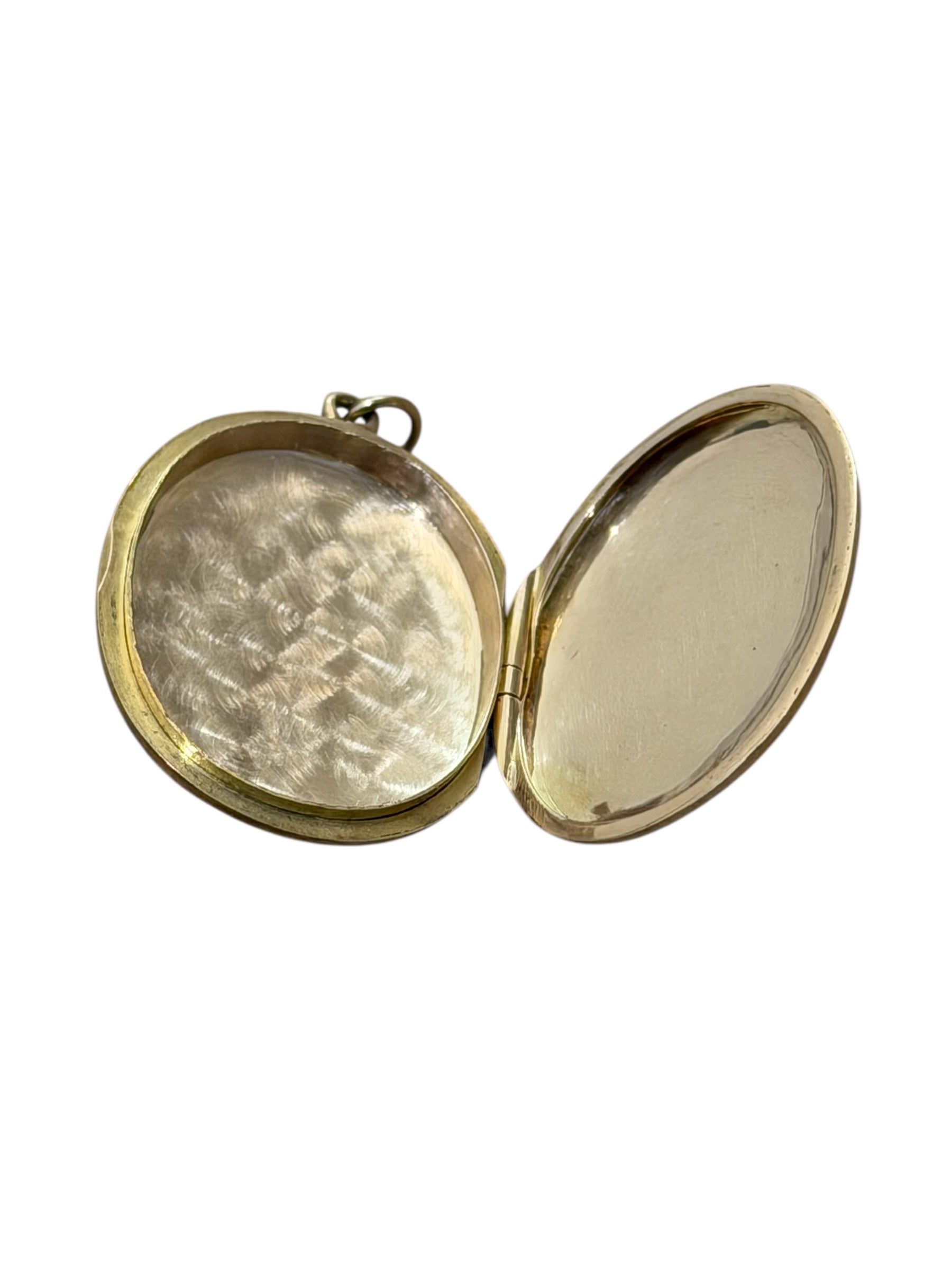 Vintage 14KT Gold Locket with Ruby