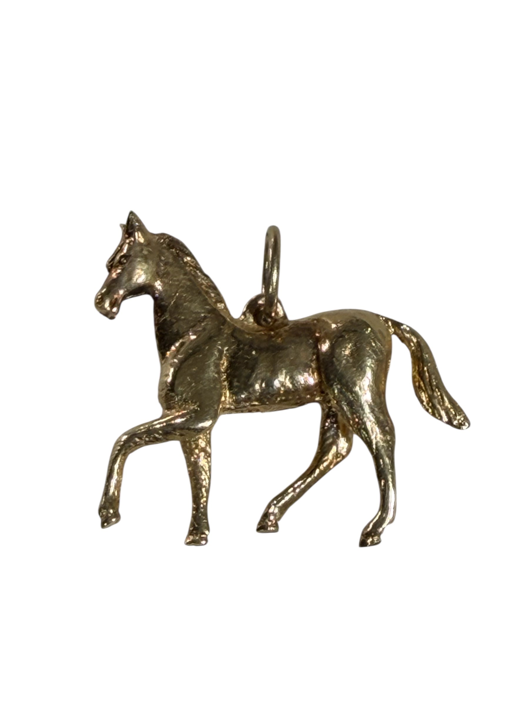 Vintage 14KT Gold Horse Charm