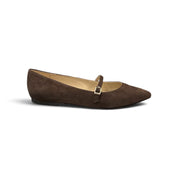 Fab Finds By Sarah Italian Suede Mary Jane Flats