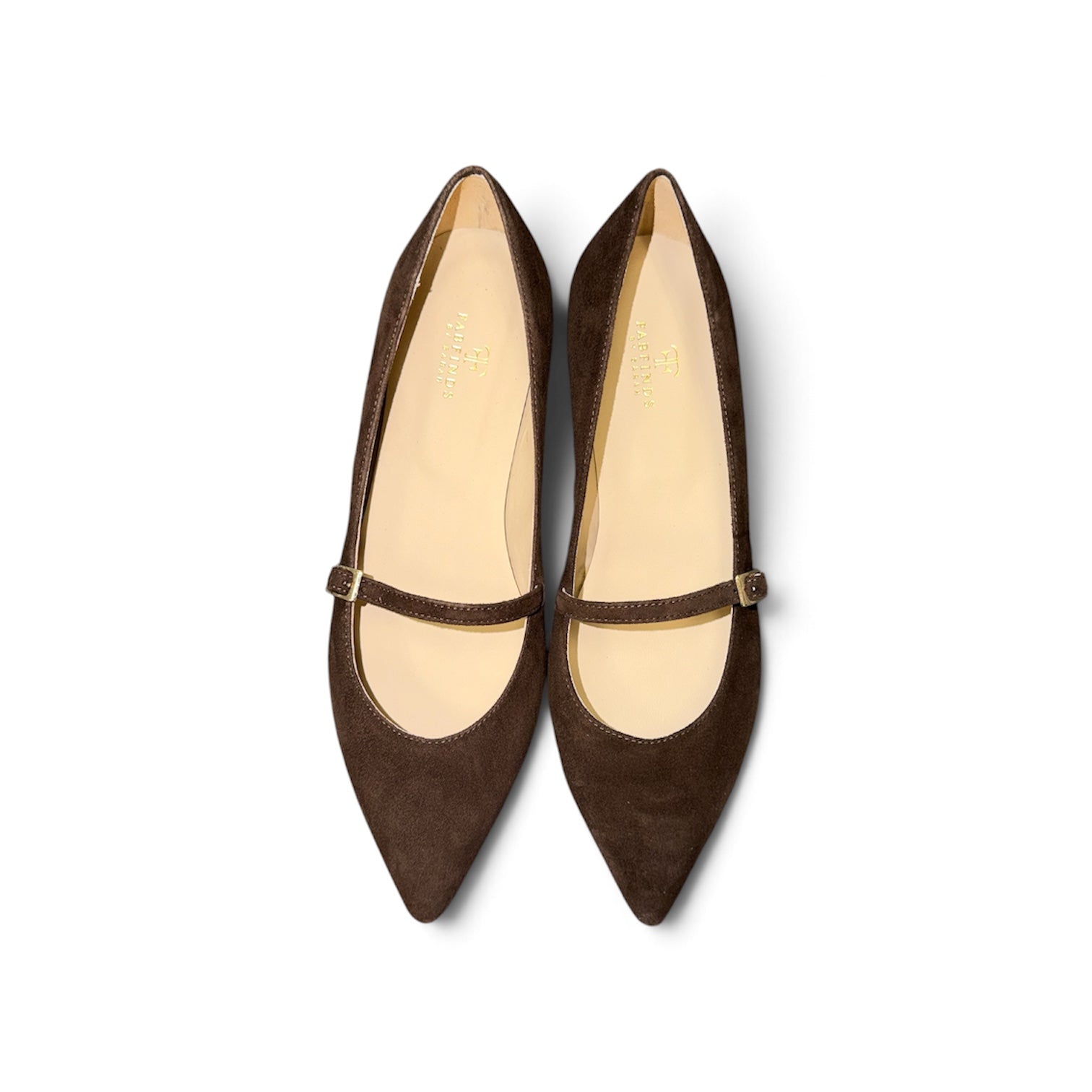 Fab Finds By Sarah Italian Suede Mary Jane Flats