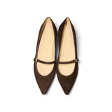 Fab Finds By Sarah Italian Suede Mary Jane Flats