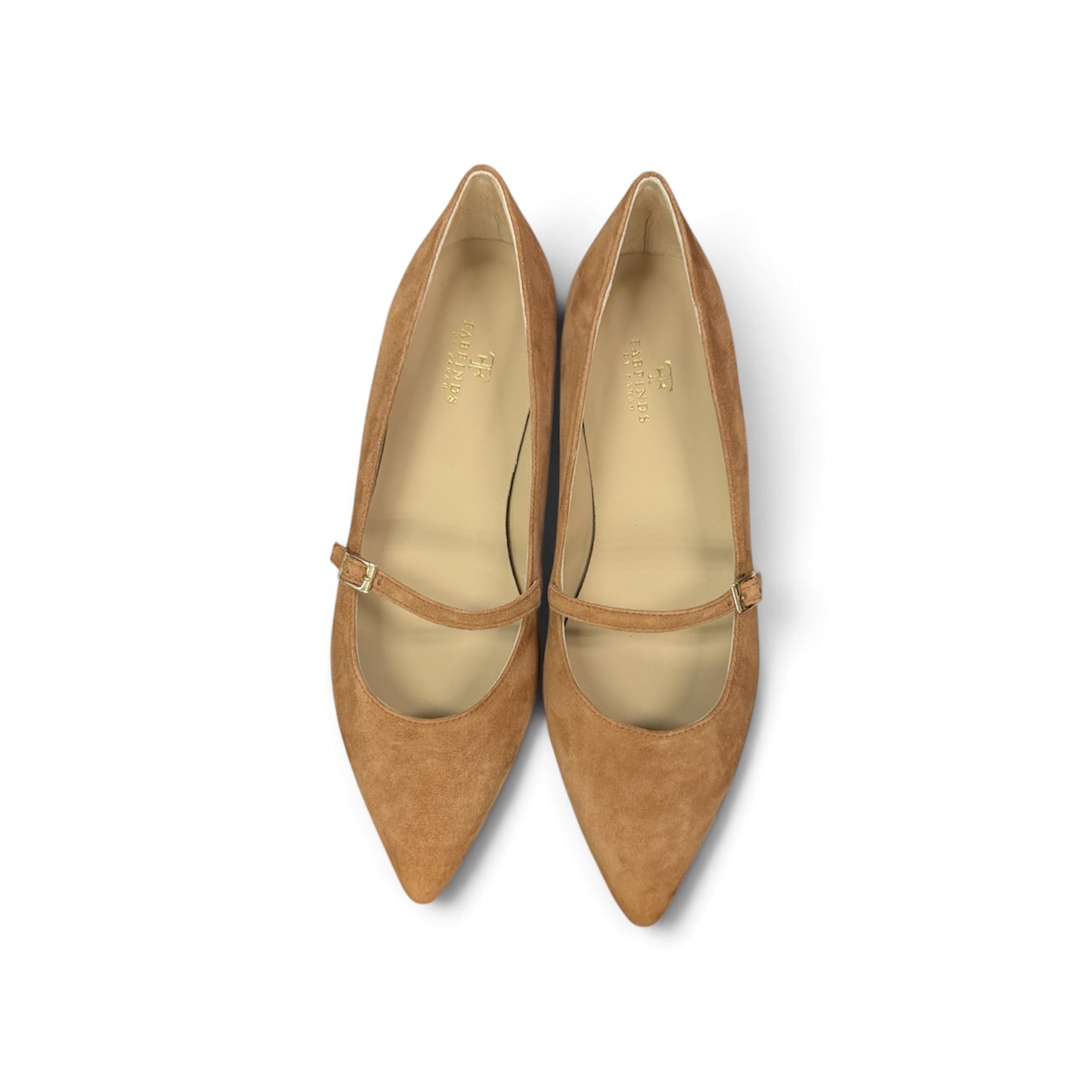 Fab Finds By Sarah Italian Suede Mary Jane Flats