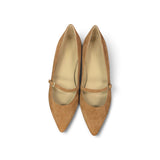 Fab Finds By Sarah Italian Suede Mary Jane Flats
