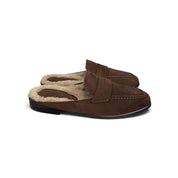Fab Finds By Sarah Suede Lined Loafer Mules